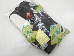 未使用品　福助　黒足袋(25センチ・4枚コハゼ)